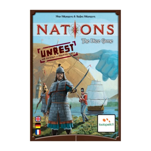 Nations: The Dice Game - Unrest (Exp.) i gruppen SÄLLSKAPSSPEL / Expansioner hos Spelexperten (114149)