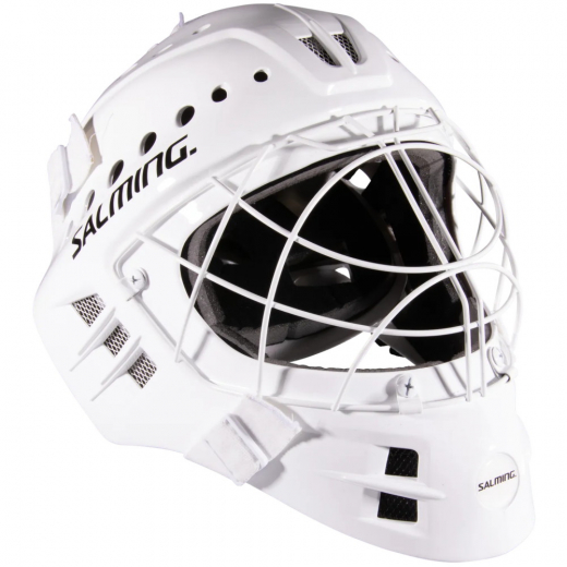 Salming Phoenix Elite Målvaktshjälm, Vit i gruppen UTOMHUSSPEL / Innebandy / Målvaktsutrustning hos Spelexperten (1149429-0707-0ONE)