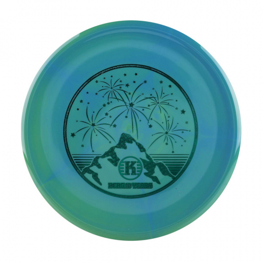 Kastaplast K1 Swirl Berg 10 Year Edition Blue Yellow i gruppen UTOMHUSSPEL / Disc Golf & frisbee / Putt & approach hos Spelexperten (115427)