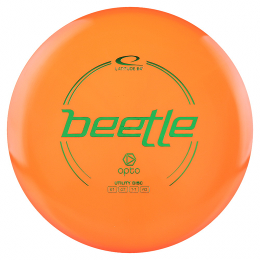Latitude 64° Opto Beetle Orange i gruppen UTOMHUSSPEL / Disc Golf & frisbee / Frisbee hos Spelexperten (115719)