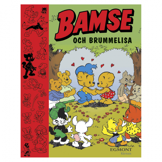 Bamse och Brummelisa i gruppen LEKSAKER / Barnböcker hos Spelexperten (11600803)