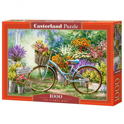 Castorland - The Flower Mart 1000 Bitar i gruppen PUSSEL / 1000 bitar hos Spelexperten (116668)