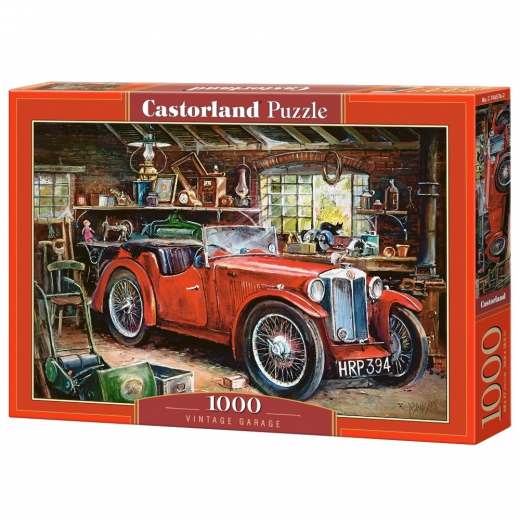 Castorland - Vintage Garage 1000 Bitar i gruppen PUSSEL / 1000 bitar hos Spelexperten (116744)