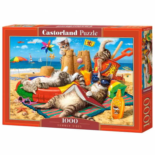 Castorland - Summer Vibes 1000 Bitar i gruppen PUSSEL / 1000 bitar hos Spelexperten (116762)