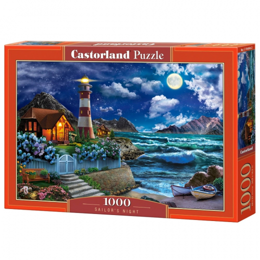 Castorland - Sailor's Night 1000 Bitar i gruppen PUSSEL / 1000 bitar hos Spelexperten (116773)