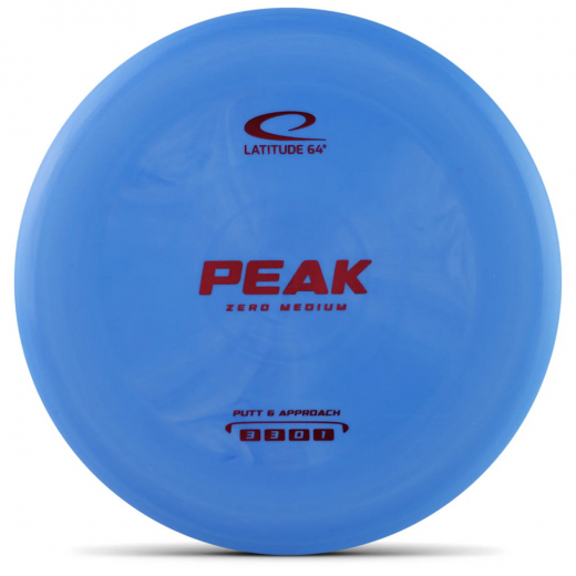 Latitude 64° Peak Zero Medium Blue i gruppen UTOMHUSSPEL / Disc Golf & frisbee / Putt & approach hos Spelexperten (118112)