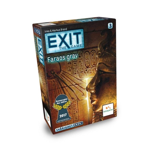 Exit: The Game - Faraos Grav (Swe) i gruppen SÄLLSKAPSSPEL / Strategispel hos Spelexperten (119118)