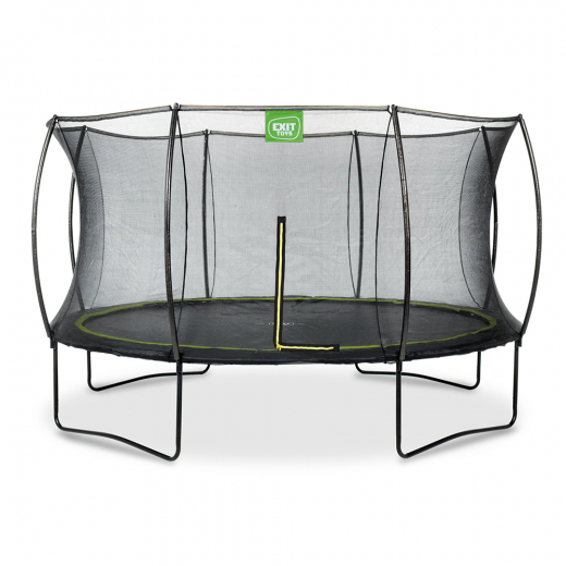 EXIT Silhouette studsmatta ø427cm - svart i gruppen LEKSAKER / Utomhuslek / Studsmattor hos Spelexperten (12.93.14.00)