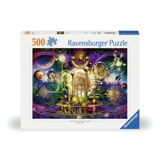 Ravensburger Pussel: Golden Solar System 500 Bitar i gruppen PUSSEL / < 750 bitar hos Spelexperten (12000236)