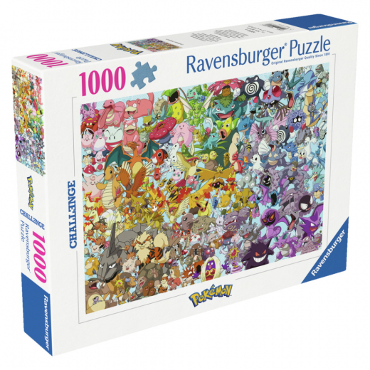 Ravensburger Pussel: Pokémon 1000 Bitar i gruppen PUSSEL / 1000 bitar hos Spelexperten (12000460)