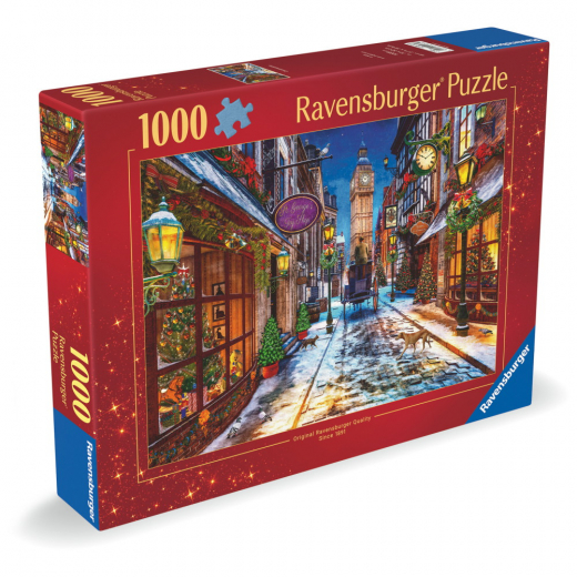 Ravensburger Pussel: Christmas Time 1000 Bitar i gruppen PUSSEL / 1000 bitar hos Spelexperten (12000578)