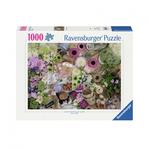 Ravensburger pussel - Magnificent Flower Love 1000 Bitar i gruppen PUSSEL / 1000 bitar hos Spelexperten (12000620)