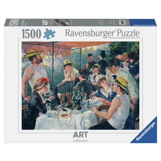 Ravensburger Pussel: Renoir - The Rowers' Breakfast 1500 Bitar i gruppen PUSSEL / 1500 bitar hos Spelexperten (12001246)