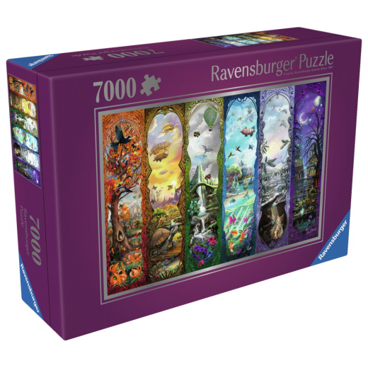 Ravensburger Pussel: The Six Portals 7000 Bitar i gruppen PUSSEL / 2000 bitar > hos Spelexperten (12001422)