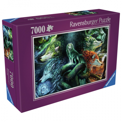 Ravensburger Pussel: Whispers of the Forest 7000 Bitar i gruppen PUSSEL / 2000 bitar > hos Spelexperten (12001423)