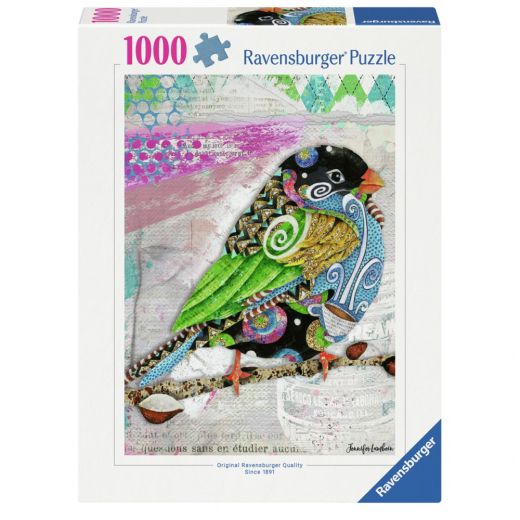 Ravensburger Pussel: Swirly Bird 1000 Bitar i gruppen PUSSEL / 1000 bitar hos Spelexperten (12001438)