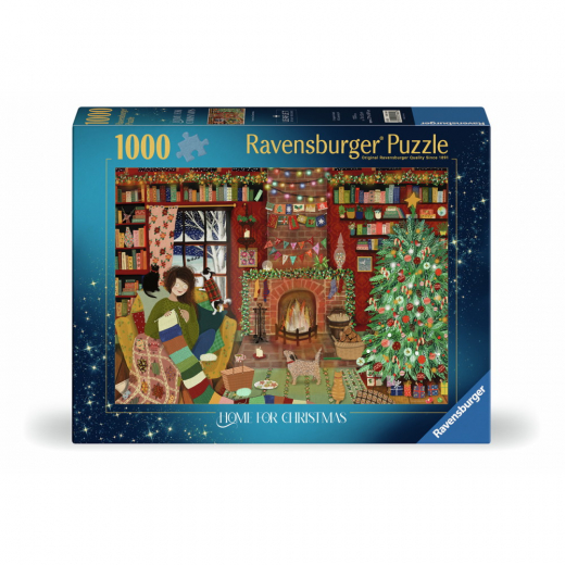 Ravensburger Pussel: Home for Christmas 1000 Bitar i gruppen PUSSEL / 1000 bitar hos Spelexperten (12001465)