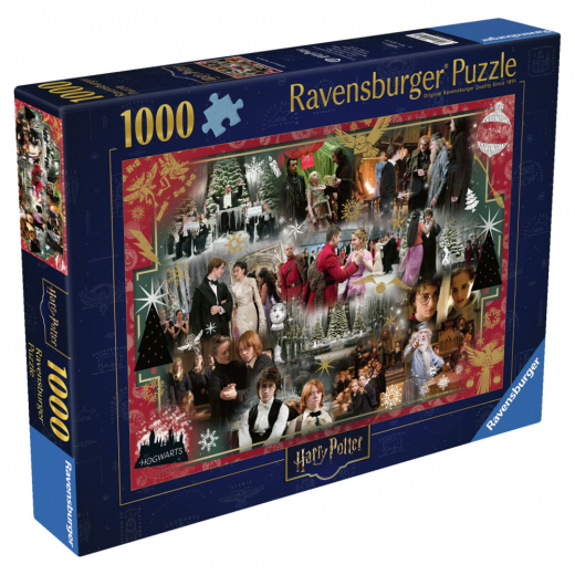 Ravensburger Pussel: Harry Potter Holidays at Hogwarts 1000 Bitar i gruppen PUSSEL / 1000 bitar hos Spelexperten (12001507)