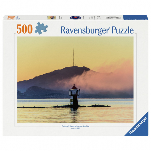 Ravensburger Pussel: Norway Gofarnes Lighthouse 500 Bitar i gruppen PUSSEL / < 750 bitar hos Spelexperten (12001658)