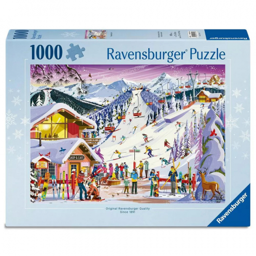 Ravensburger Pussel: Slopeside Spirit 1000 Bitar i gruppen PUSSEL / 1000 bitar hos Spelexperten (12001719)