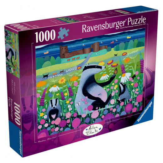 Ravensburger Pussel: Meadow Mischief 1000 Bitar i gruppen PUSSEL / 1000 bitar hos Spelexperten (12001753)