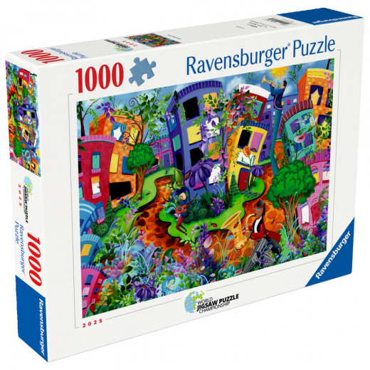 Ravensburger Pussel: Lady Bug Lane 1000 Bitar i gruppen PUSSEL / 1000 bitar hos Spelexperten (12001797)