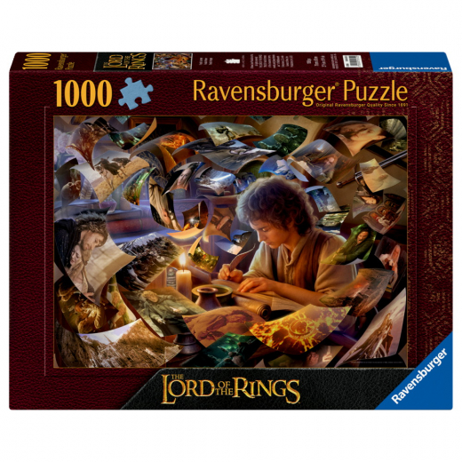 Ravensburger Pussel: The Lord of the Rings Frodo's Journey 1000 Bitar i gruppen PUSSEL / 1000 bitar hos Spelexperten (12001810)