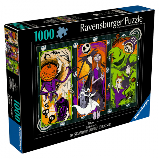 Ravensburger Pussel: The Nightmare Before Christmas - Halloween Forever 1000 Bitar i gruppen PUSSEL / 1000 bitar hos Spelexperten (12001929)