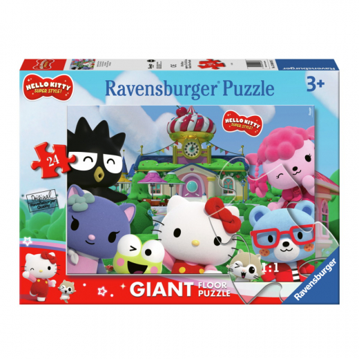 Ravensburger Golvpussel: Hello Kitty 24 Bitar i gruppen PUSSEL / Barnpussel hos Spelexperten (12004076)
