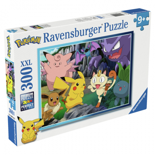 Ravensburger Pussel: Catch the Pokémon! XXL 300 Bitar i gruppen PUSSEL / < 750 bitar hos Spelexperten (12004142)