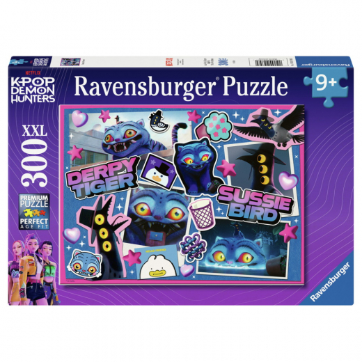 Ravensburger Pussel: K-Pop Demon Hunters Derpy & Sussie 300 XXL Bitar i gruppen PUSSEL / < 750 bitar hos Spelexperten (12004758)