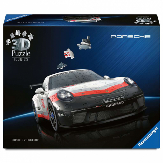 Ravensburger Iconics Porsche 911 GT3 Cup 154 Bitar i gruppen PUSSEL / 3D pussel hos Spelexperten (12008039)