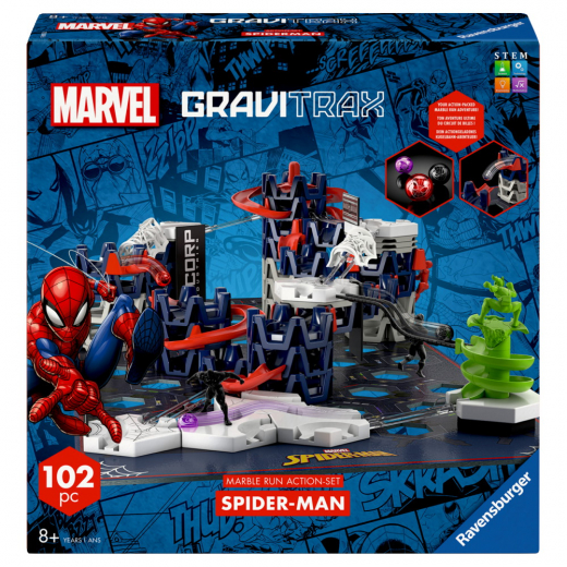 GraviTrax Marvel Spider-Man Action Set i gruppen LEKSAKER / Experiment & teknik / GraviTrax hos Spelexperten (12020017)