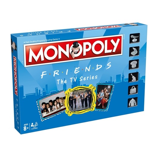 Monopoly: Friends i gruppen SÄLLSKAPSSPEL / Familjespel hos Spelexperten (120279)