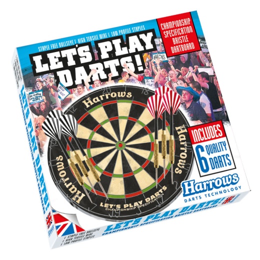 Harrows Let's Play Darts i gruppen SPELBORD / Dart / Tavlor / Traditionella hos Spelexperten (121-2015)