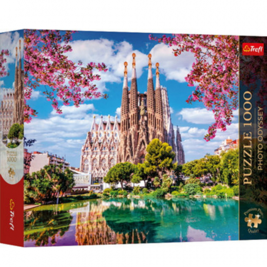 Trefl Pussel Sagrada Familia 1000 Bitar  i gruppen PUSSEL / Trefl hos Spelexperten (12137)