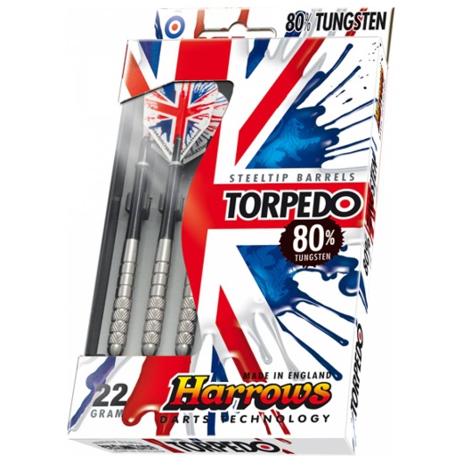 Harrows Torpedo 80% Tungsten 23 g i gruppen SPELBORD / Dart / Pilar hos Spelexperten (123-4010-23)