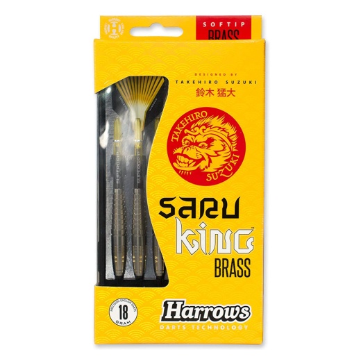 Harrows Soft Saru King Brass 18 g i gruppen  hos Spelexperten (124-2050)