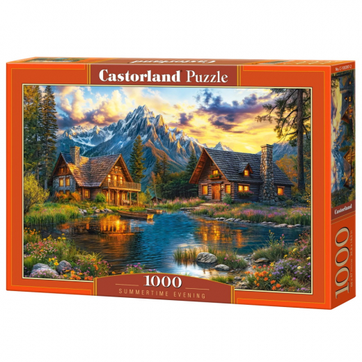 Castorland - Summertime Evening 1000 Bitar i gruppen PUSSEL / Castorland hos Spelexperten (124022)