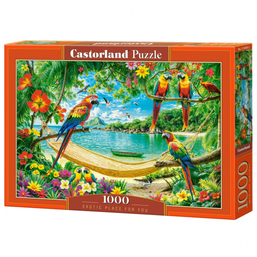 Castorland - Exotic Place For You 1000 Bitar i gruppen PUSSEL / Castorland hos Spelexperten (124023)