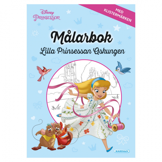 Målarbok Lilla Prinsessan askungen i gruppen LEKSAKER / Skapa & måla hos Spelexperten (124213)