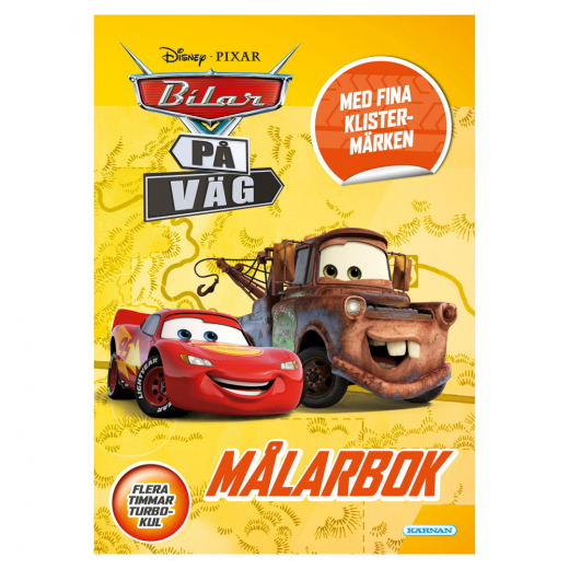 Målarbok Bilar i gruppen  hos Spelexperten (124214)