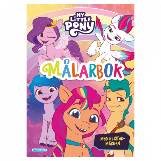 Målarbok My Little Pony i gruppen LEKSAKER / Skapa & måla hos Spelexperten (124218)