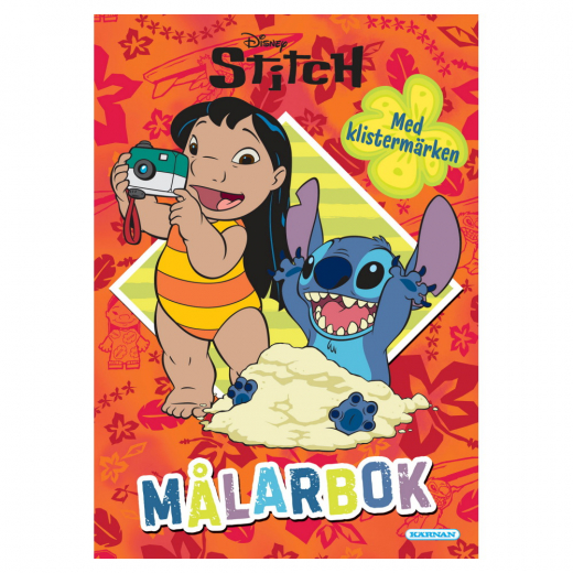 Målarbok Stitch i gruppen LEKSAKER / Skapa & måla hos Spelexperten (124244)