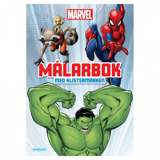 Målarbok Marvel i gruppen LEKSAKER / Skapa & måla hos Spelexperten (124248)