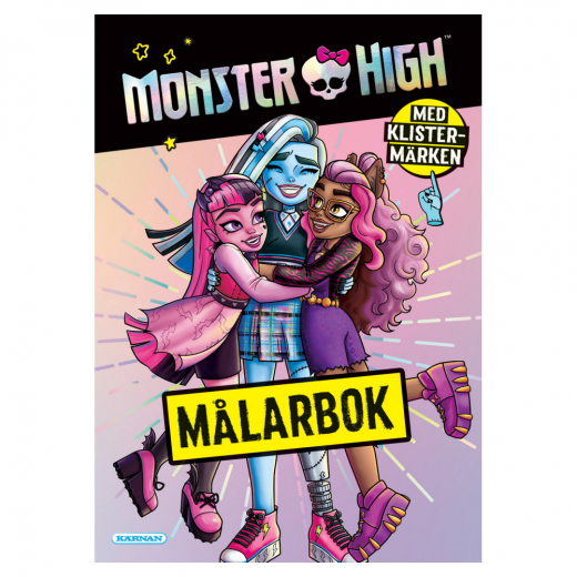 Målarbok Monster High i gruppen LEKSAKER / Skapa & måla hos Spelexperten (124249)