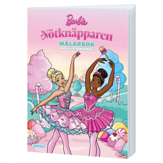 Målarbok - Barbie Nötknapparen i gruppen LEKSAKER / Skapa & måla / Skriva och Rita / Målarböcker hos Spelexperten (124338)