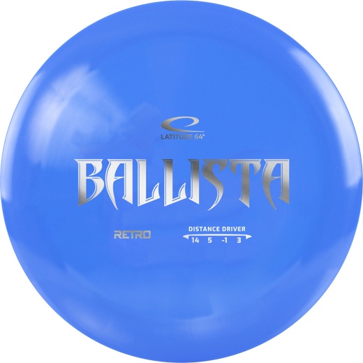 Latitude 64° Retro Ballista Blue i gruppen UTOMHUSSPEL / Disc Golf & Frisbee hos Spelexperten (12825)