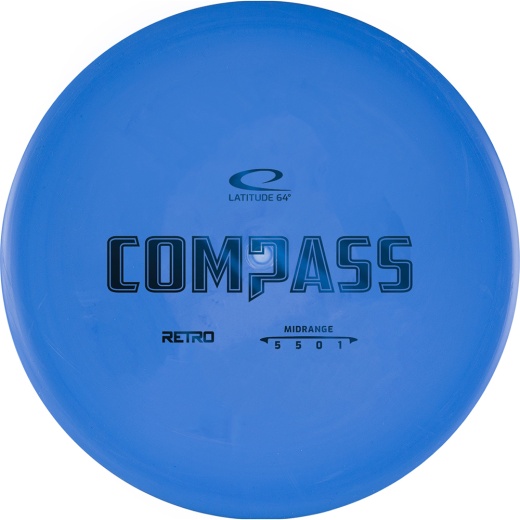 Latitude 64° Retro Compass Blue i gruppen  hos Spelexperten (12837)