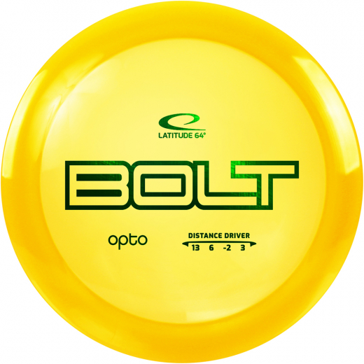 Latitude 64° Opto Bolt Yellow i gruppen UTOMHUSSPEL / Disc Golf & frisbee hos Spelexperten (12856)